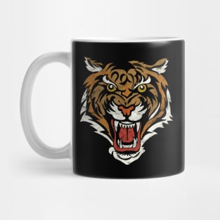 Game Day Tiger Vintage-Style Team Spirit Mascot Mug